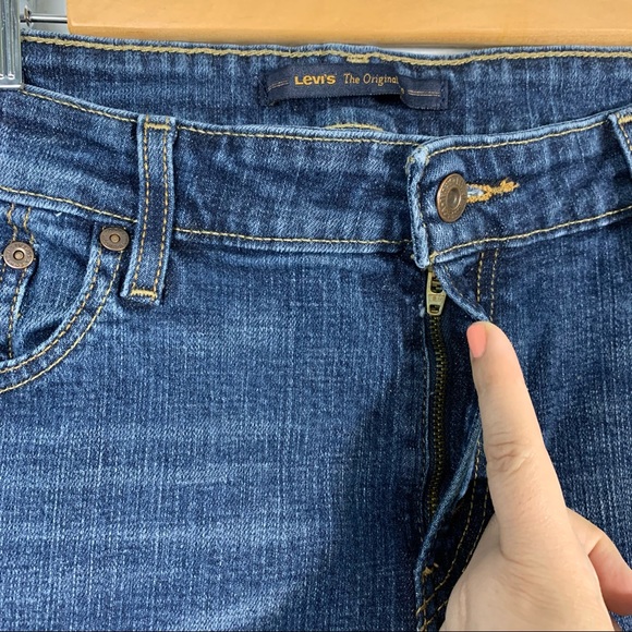 Levi’s Mid Rise Skinny denim jeans Sz 14 M - Picture 5 of 15